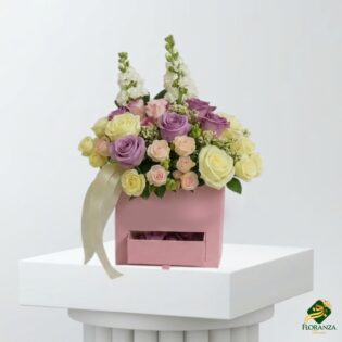 Pink gift box
