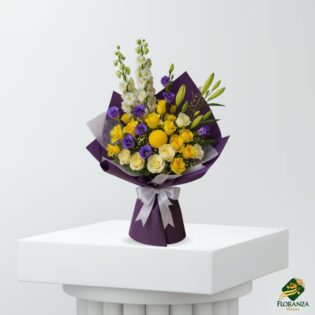 Light gypsophila bouquet