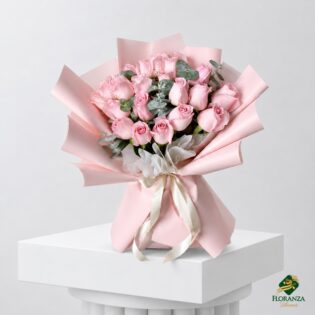 17 Pink Roses