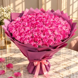 200 Pink Roses