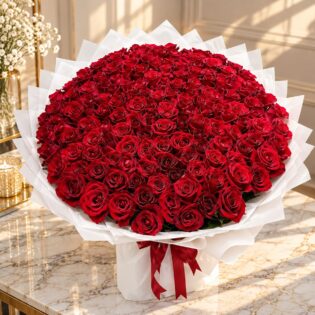 400 Red Roses